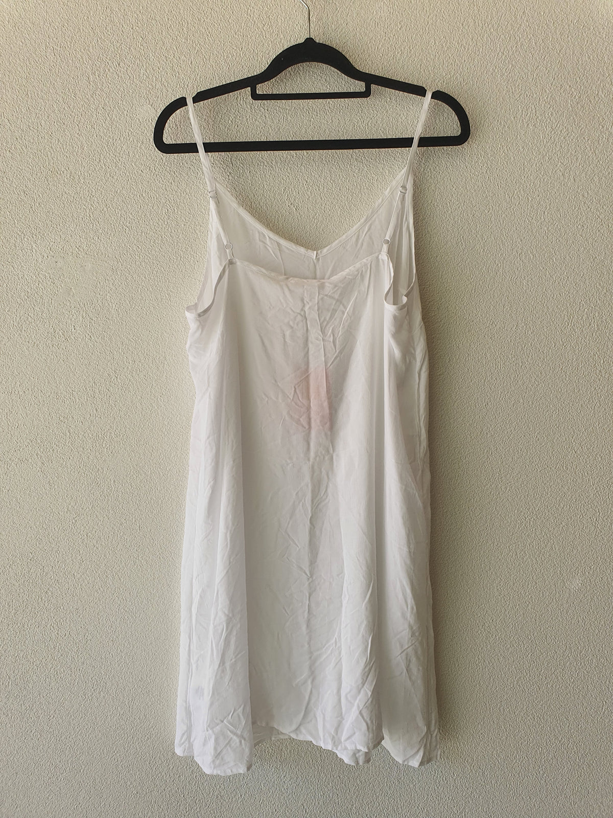 Zest White slip under dress 14