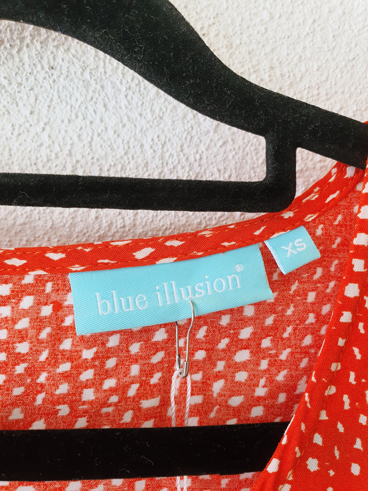 Blue Illusion top XS