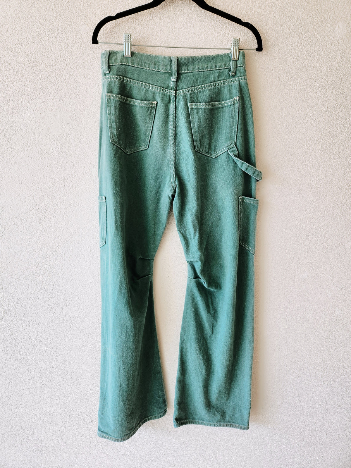 Lioness Green Cargo Denim XS