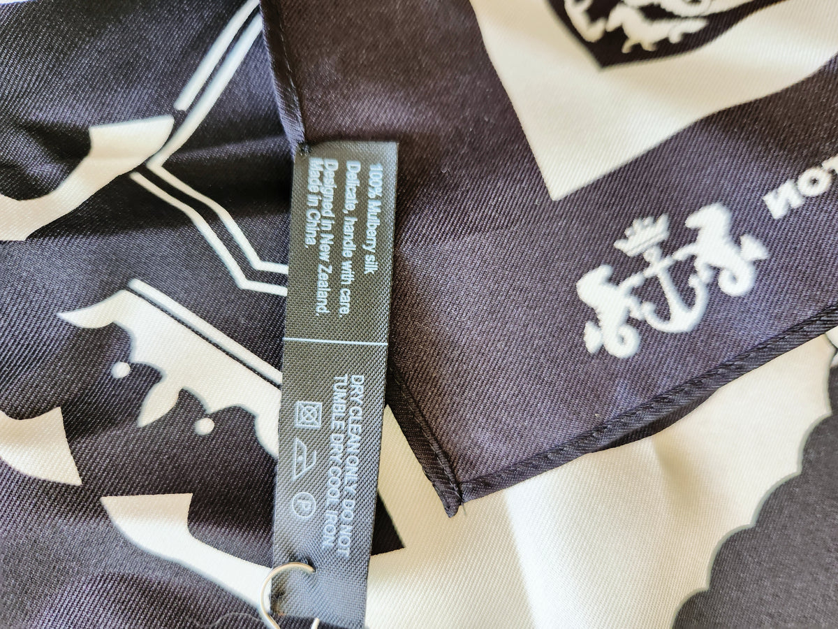 Black Hampton Scarf OS