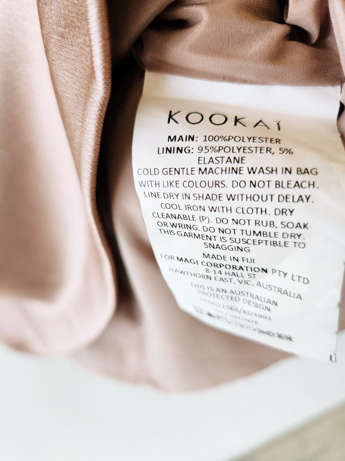 Kookai Golden Strapless Mini Dress 12